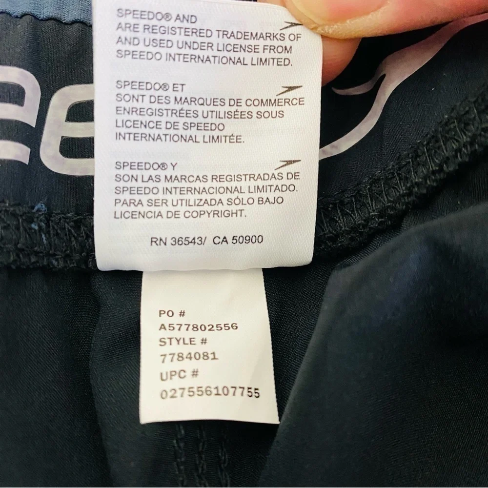 Speedo Ultra Stretch Black Board Shorts Size 38